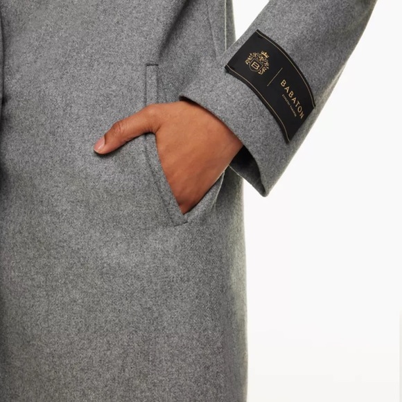 Grey Babaton Stedman coat - Picture 3 of 11